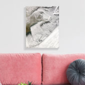 Die wolkigen Straßen vor Neuengland und den Mariti Leinwanddruck (Insitu (Wohnzimmer))