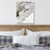 Die wolkigen Straßen vor Neuengland und den Mariti Leinwanddruck (Insitu (Schlafzimmer))