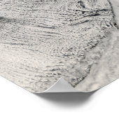 Die wolkigen Straßen vor Neuengland und den Mariti Poster (Ecke)