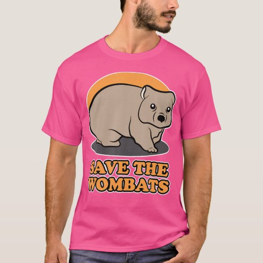 Die Wombats gerettet T-Shirt (Vorderseite)