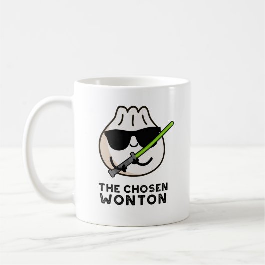 Die Wonton Funny Food Puppe Kaffeetasse (Links)