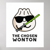 Die Wonton Funny Food Puppe Poster (Vorne)