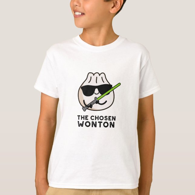 Die Wonton Funny Food Puppe T-Shirt (Vorderseite)