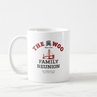 Die Woo-Familientreffen-Tasse Kaffeetasse