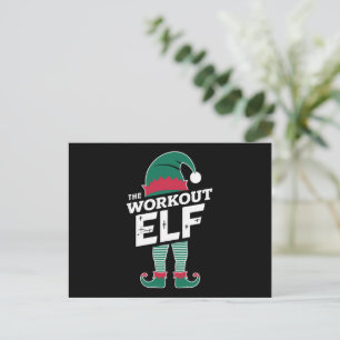 Die Workout-Elf-Gruppe passt Weihnachten in die Fa