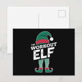 Die Workout-Elf-Gruppe passt Weihnachten in die Fa (Vorne/Hinten)