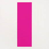 Die Workout Hot Pink Gymnastik Fitness Mat Yogamatte (Rückseite)