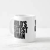 Die WorldsGreatest Menschen-Tasse Kaffeetasse (Vorderseite Links)