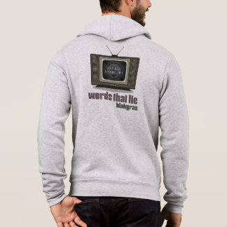 Die Worte, die Blakgraz Männerpullover mögen Hoodie