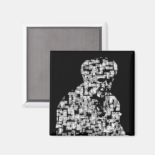 Die Worte machen den Mann zum Magnet | Moshe Felde (Vorderseite/Rückseite)