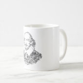 Die Worte Shakespeares Kaffeetasse (VorderseiteRechts)