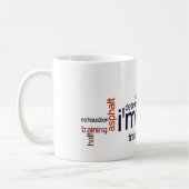 Die Wörter des Läufers Kaffeetasse (Links)