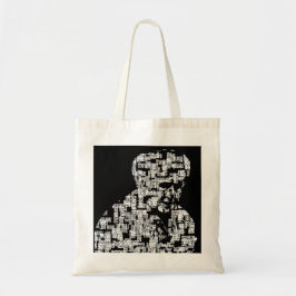 Die Wörter machen die Mann-Tasche | Moshe Jumbo Stoffbeutel