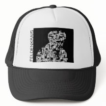 Die Wörter stellen den Mann-Hut | Moshe