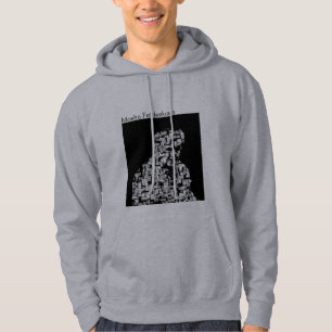 Die Wörter stellen den MannHoodie Moshe Hoodie