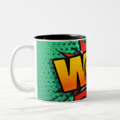 Die wow-Tasse Zweifarbige Tasse (Links)
