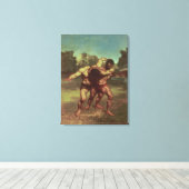 Die Wrestler, 1853 Leinwanddruck (Insitu (Holzboden))