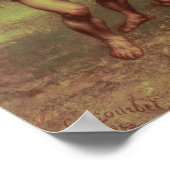 Die Wrestler, 1853 Poster (Ecke)