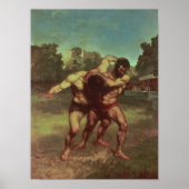 Die Wrestler, 1853 Poster (Vorne)