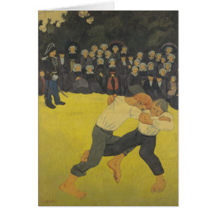 Die Wrestling-Bretonen, c.1893