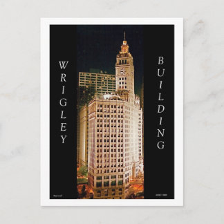 Die Wrigley Gebäude II Postkarte