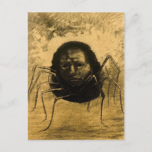 Die Wühlspinne Postkarte (Vorderseite)