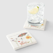 Die Wunder der Mutter Natur Steinuntersetzer (Seitenansicht)