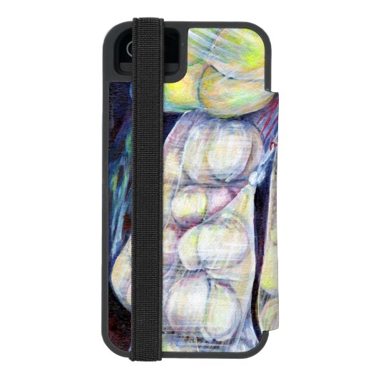 Die Wunder der westlichen Märkte, Singapur Incipio iPhone Geldbeutel-Hülle (Folio Rückseite)