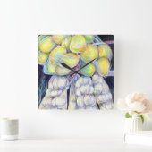 Die Wunder der westlichen Märkte, Singapur Quadratische Wanduhr (Zuhause)