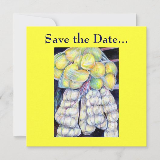 Die Wunder der westlichen Märkte, Singapur Save The Date (Vorderseite)