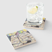 Die Wunder der westlichen Märkte, Singapur Steinuntersetzer (Seitenansicht)