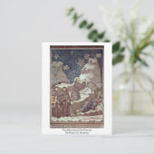 Die Wunder des hl. Franziskus von Giotto di Bondon Postkarte (Stehend Vorderseite)