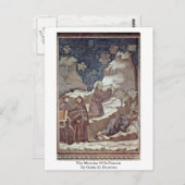 Die Wunder des hl. Franziskus von Giotto di Bondon Postkarte (Vorne/Hinten)