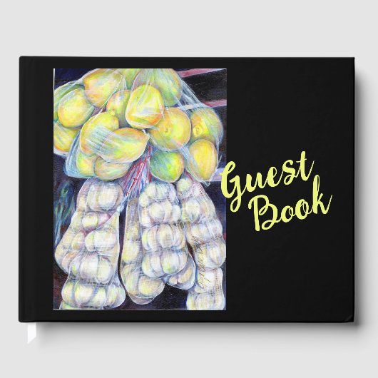 Die Wunder des Wassermarktes Gästebuch (Vorderseite)