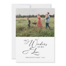 Die Wunder seiner Liebe Foto Typografie Moderne