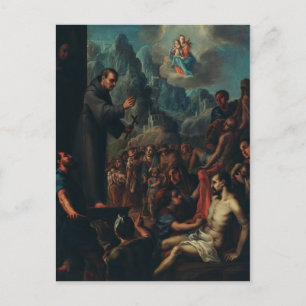 Die Wunder von Saint Salvador von Horta Postkarte