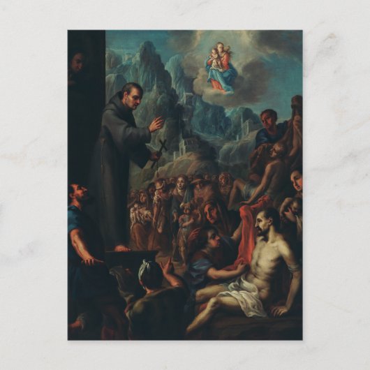 Die Wunder von Saint Salvador von Horta Postkarte (Vorderseite)