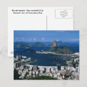 Die wunderbare City Postcard Postkarte (Vorne/Hinten)