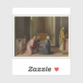 Die wunderbare Gemeinde St. Catherine von Siena Aufkleber (Blatt)