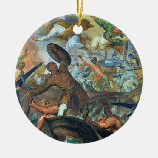 Die wunderbare Intervention von SS Peter und Paul Keramik Ornament (Vorne)