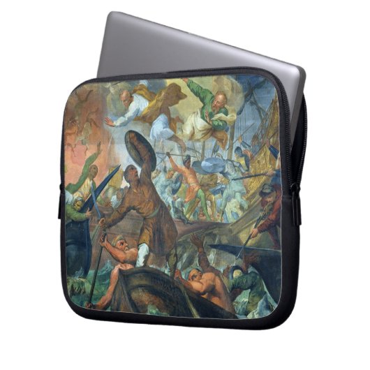 Die wunderbare Intervention von SS Peter und Paul Laptopschutzhülle (Vorderseite Links)