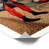 Die wunderbare Multiplikation des Grains, Detail Poster (Ecke)