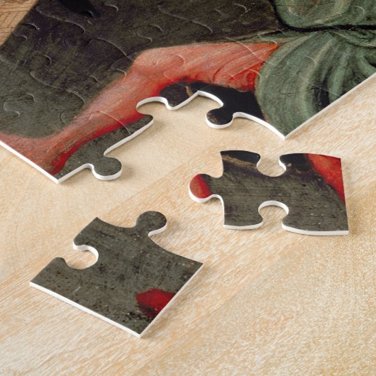 Die wunderbare Vermehrung des Kornes, Detail Puzzle (Seite)