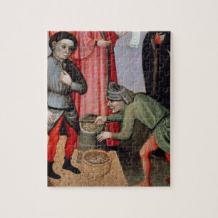 Die wunderbare Vermehrung des Kornes, Detail Puzzle