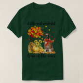 Die wunderbarste Herbstzeit Boer Pumpkin T-Shirt (Design vorne)