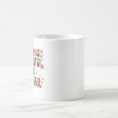 Die wunderbarste Weihnachtszeit Kaffeetasse (Mittel)