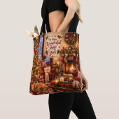Die wunderbarste Weihnachtszeit-Tasche Tasche (Von Nahem)