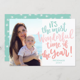 Die wunderbarste Zeit des Jahres | Blue HOLIDAY Fo Einladung