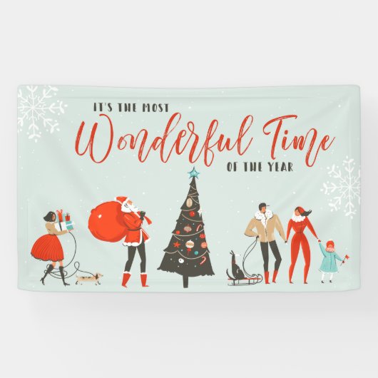 Die wunderbarste Zeit des Jahres | Christmas Banner (Horizontal)