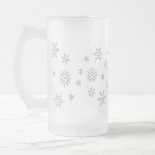 Die wunderbarste Zeit des Jahres Frostige Tasse (Links)